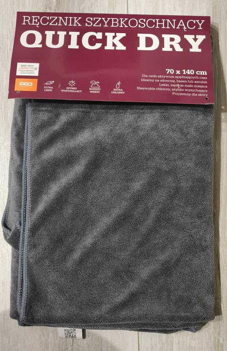 Ręcznik szybkoschnący 70 x 140 cm