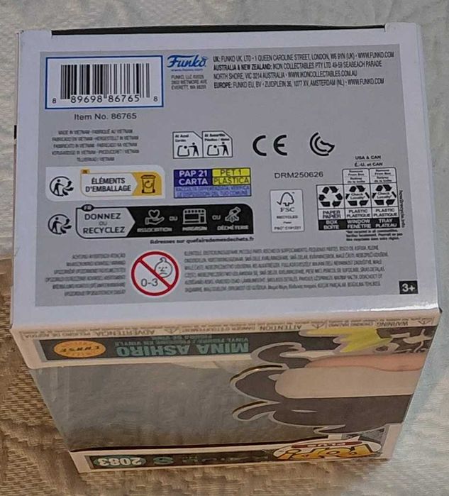 funko pop kaiju no.8 mina ashiro chase