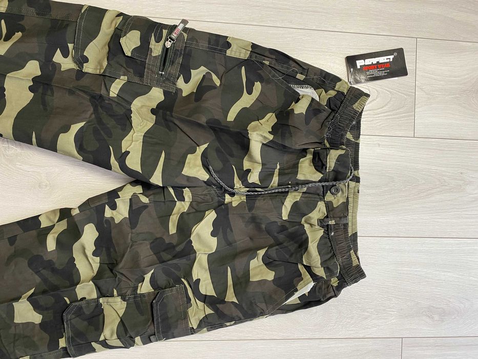 NOWE r.L Ocieplane spodnie wojskowe męskie bojówki