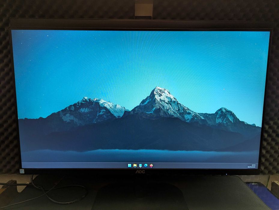 Monitor AOC 27 IPS 75Hz (com caixa e base original)