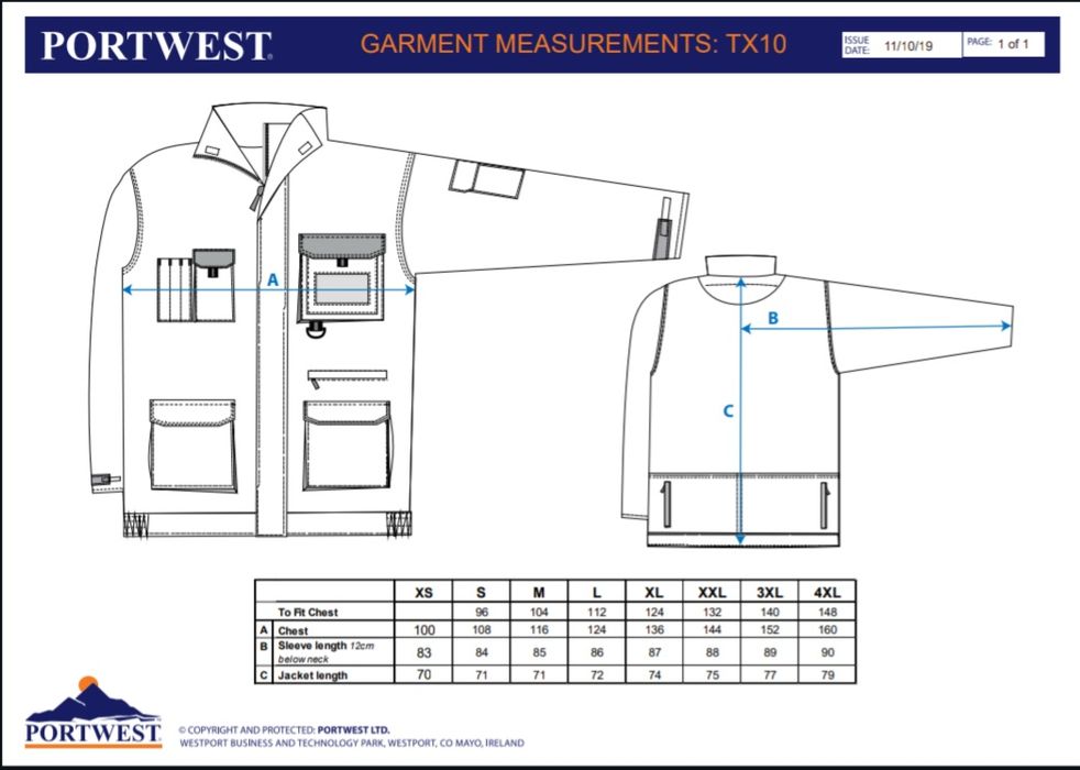 Спецодяг Portwest