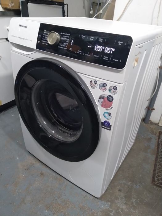 Máquina de lavar roupa 9kg, classe A.