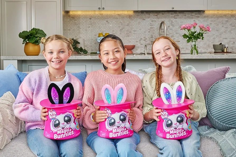 Pets Alive Magic Bunnies Заяц,кролик (Pearl) от ZURU Электронная плюше