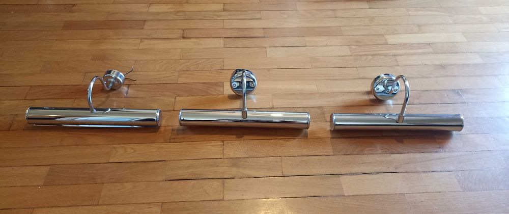 Aplique/candeeiro para espelho WC