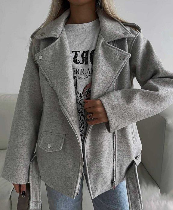 Весняна куртка косуха жіноча/Весенняя куртка косуха женская мод 502