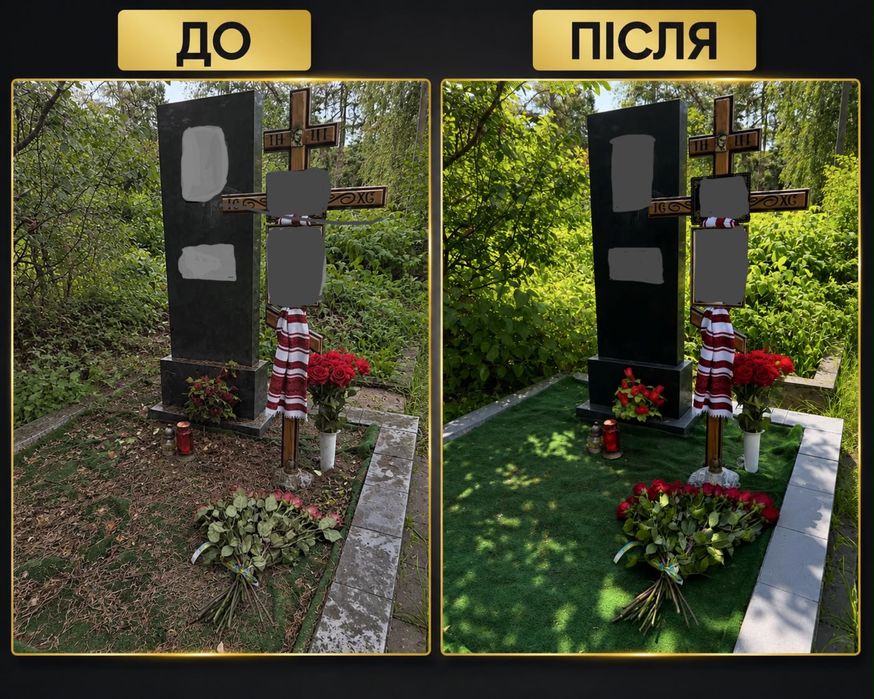 Уборка и уход за могилами