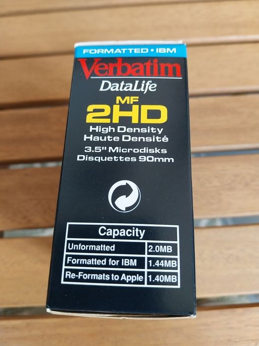 Diskettes Verbatin 2HD446842867539005443