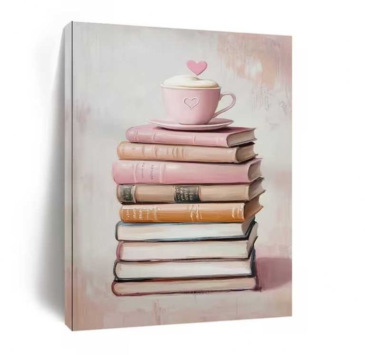 Nowy obraz na płótnie książki