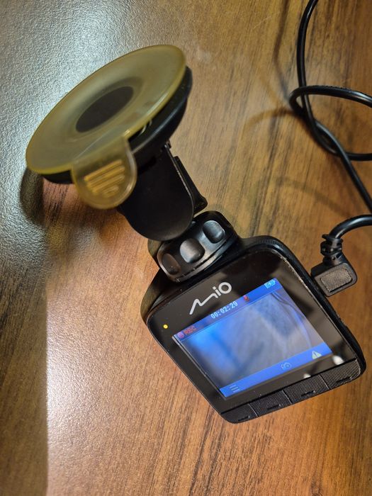 Kamera samochodowa MIO, karta 16GB, zasilacz