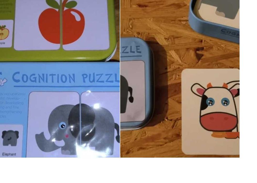 Puzzle kognitywne montessori