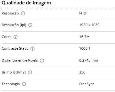 Monitor ASUS VZ24EHE (23.8'' - FHD - IPS) com garantia (1 ano)64550774638977123