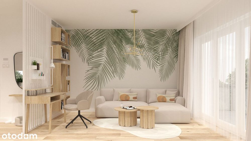 Bezpośrednio: Wykończone Premium z tarasem 33m², garażem i komórką