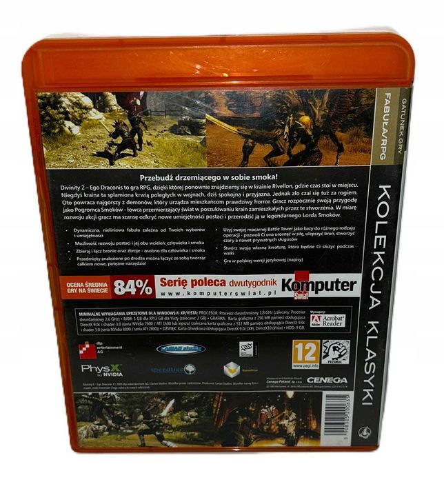 Divinity II Ego Draconis BOX PL PC