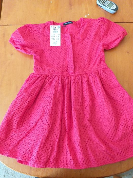 Sukienka elegancka czerwona 128