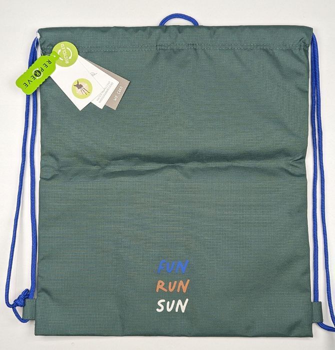 Torba Lässig Mini String Bag Little Gang Ciemnozielona