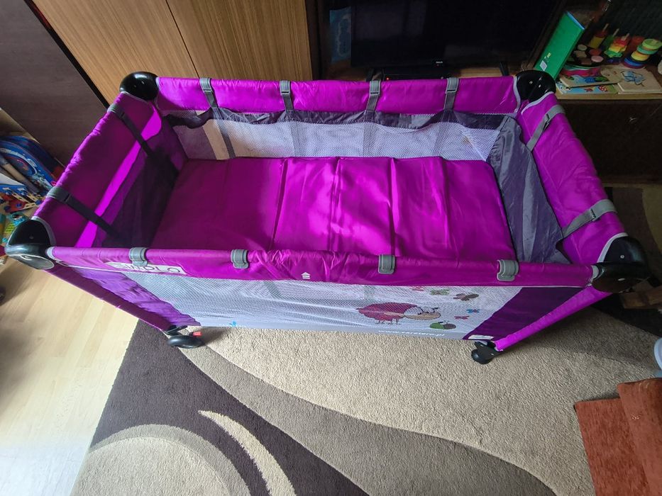 Łóżeczko turystyczne 3w1 120x60 +materac i Gratis