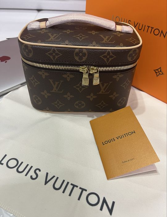 Косметичка Louis Vuitton Nice mini чип NFC Луи Виттон