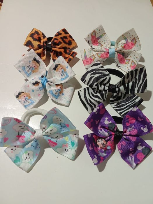 Laçarotes grandes com gancho e elástico