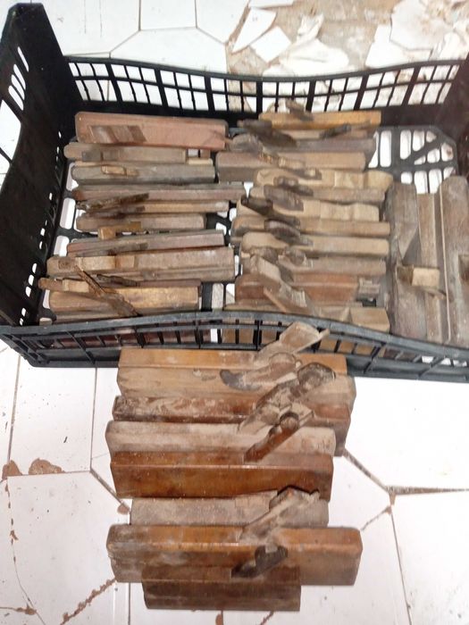 Coleção de 34 plainas / guilhermes