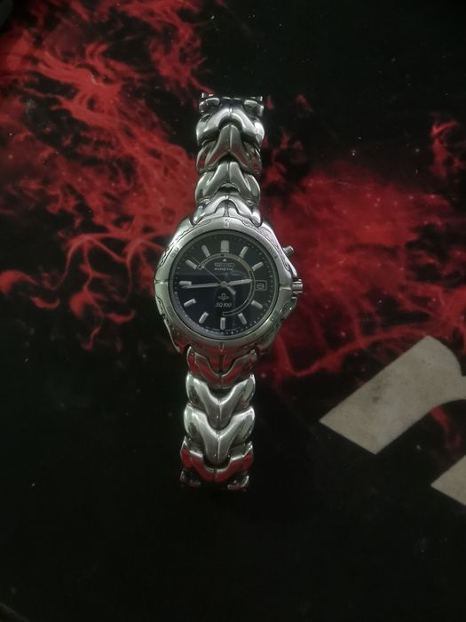 Seiko kinetic mecânico autómato