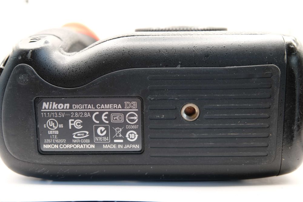 Nikon D3 Corpo Profissional Full Frame DSLR - shutter c