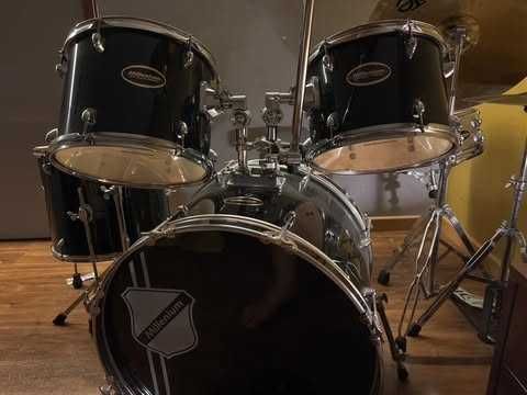 Bateria Completa Millenium + Prato Extra Paiste