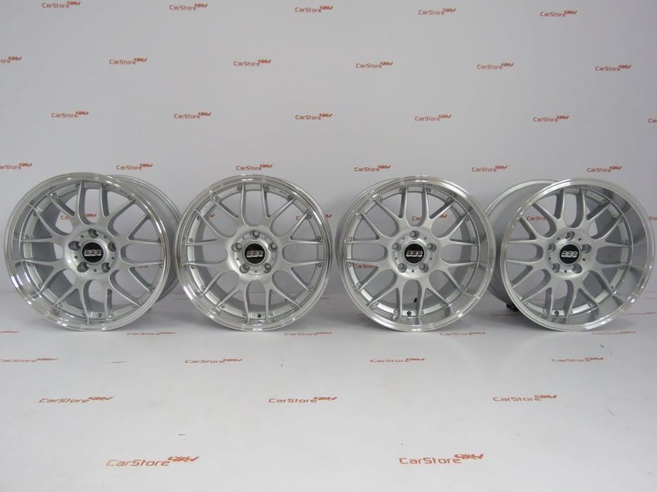 Jante Look BBS RS GT 18 8 +9 et35 5x120 Silver