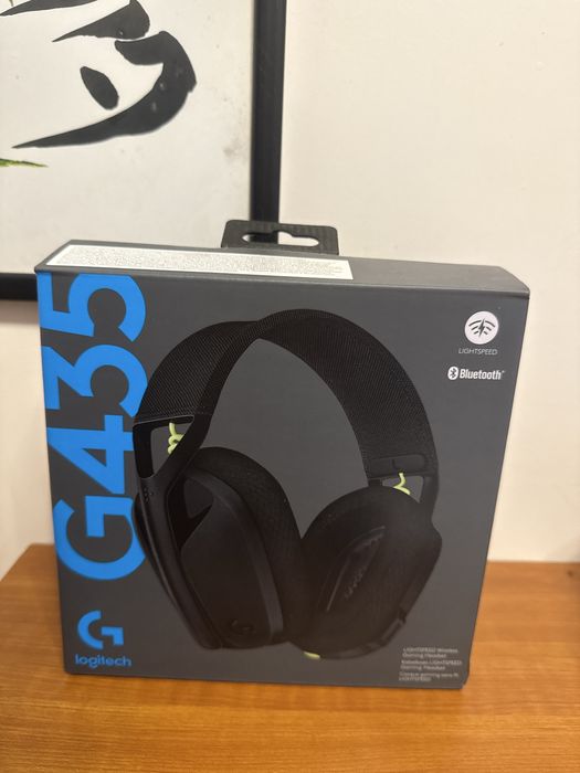 Logitech G435 LIGHTSPEED Wireless + Bluetooth – Como Novo