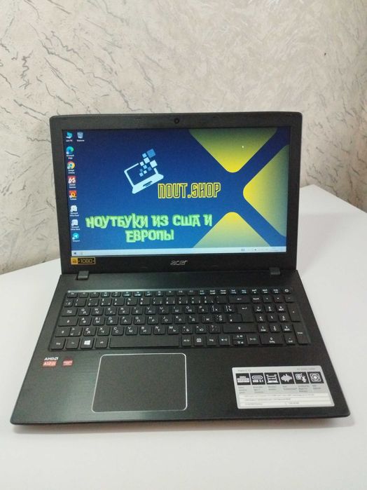 Красивый ноутбук Acer E5-553G-15FM | 4 ядра AMD A-12-9700P | видео 1гб | 8/1000гб | батарея 2 часа