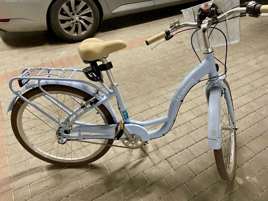 Rower Damski Le Grand Lille 3D 26 cali z koszykiem miejski
