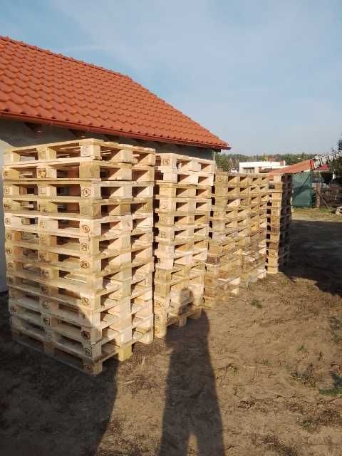 Euro palety epal 1gat jasne białe fv faktura transport