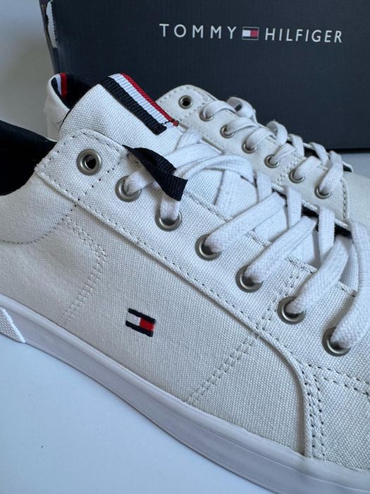 Nowe trampki sneakersy męskie TOMMY HILFIGER białe 41