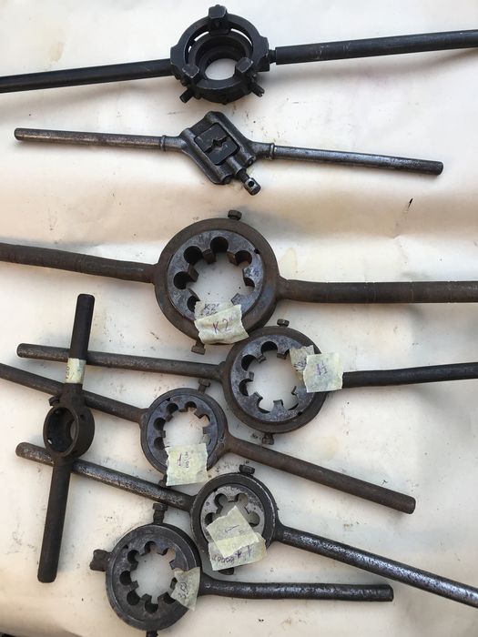 ,плашки,мітчики , сверла великих розмірів