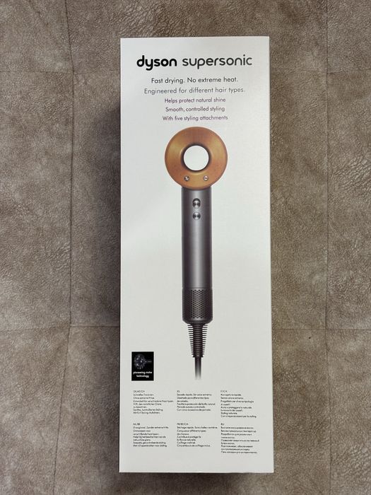 ‼️ЯКІСТЬ‼️ фен для волосся Dyson Supersonic HD07 nickel\cooper