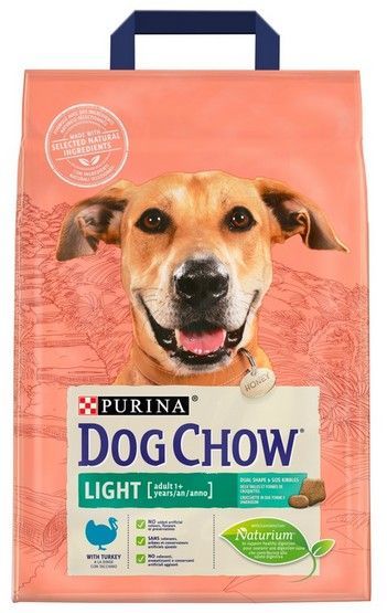 Karma bez konserwantów dla psa skłonnego do nadwagi Purina Indyk 2,5kg