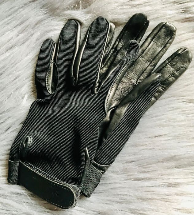 Rękawiczki jeździeckie dla dorosłych START Strong skórzane