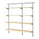 Sistema Estante IKEA BRODER (Galvanizado) - Estado "Como Novo