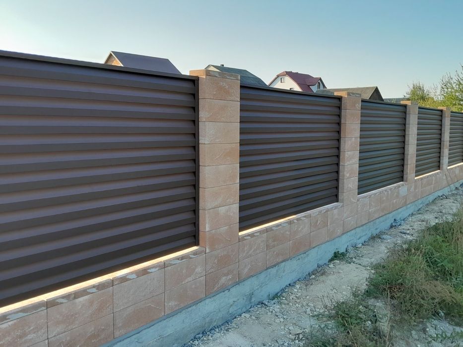 Паркани, Огорожі під ключ.