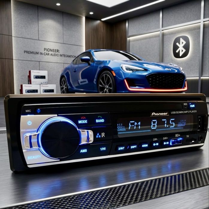 Автомагнітола Pioneer з Bluetooth 520T/Авто магнитола пионер/магнітола