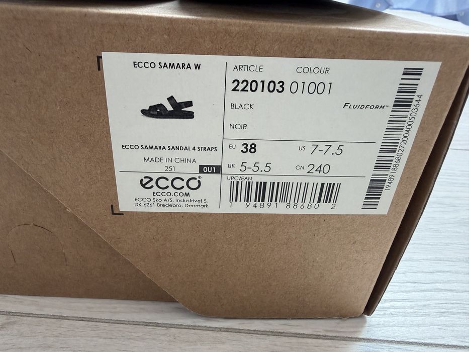 Buty sandały damskie Ecco r.38