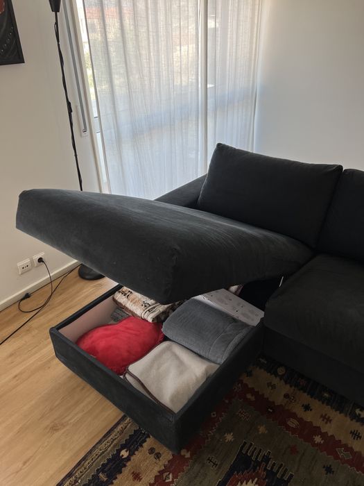 Sofá IKEA VIMLE c/ Chaise Longue + Arrumação