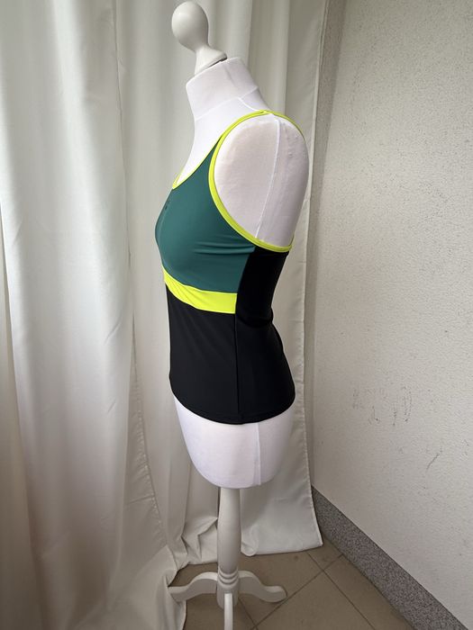 Tankini sportowa koszulka 40 Slazenger strój kąpielowy