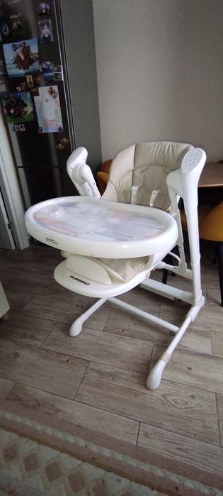 стільчик гойдалка для годування carello cascata