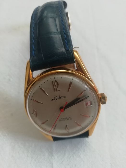 Relógio Suíço Heloisa Inabloc Automatic Waterproof impecável