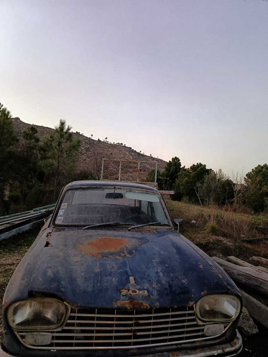 Clássico antigo Peugeot 204 1.1