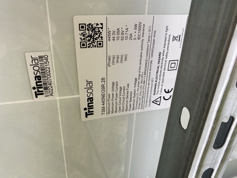 TrinaSolar TSM-445NEG9R.28 (510w i 635w)