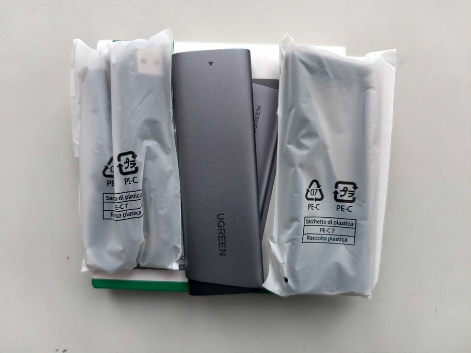 UGREEN M2 SSD Case M.2 NVMe SATA SSD Enclosure Adapter 10Gbps USB 3.2