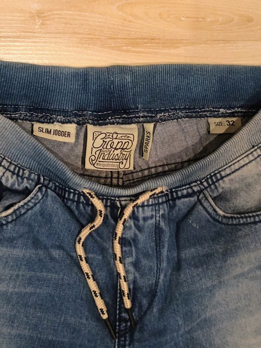 Spodnie jeans jogger męskie rozm.L Cropp