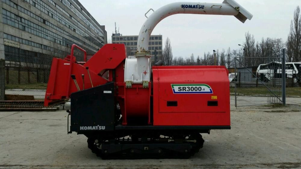 Подрібнювач деревини дробарка Komatsu SR 3000-1