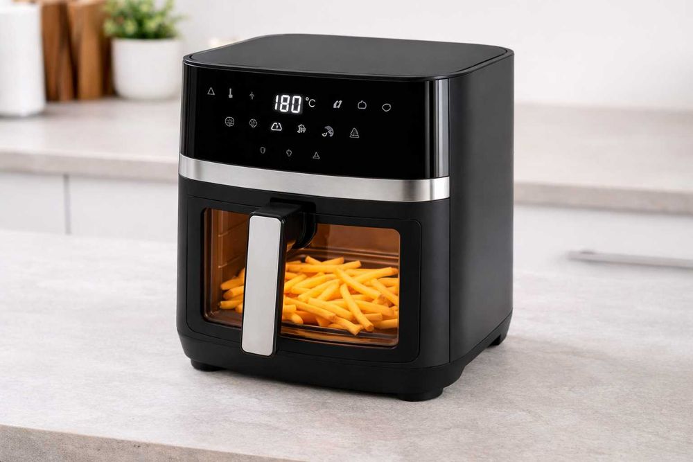 NOWA Frytkownica Beztłuszczowa Air Fryer XL Frytownica 8l 1800W